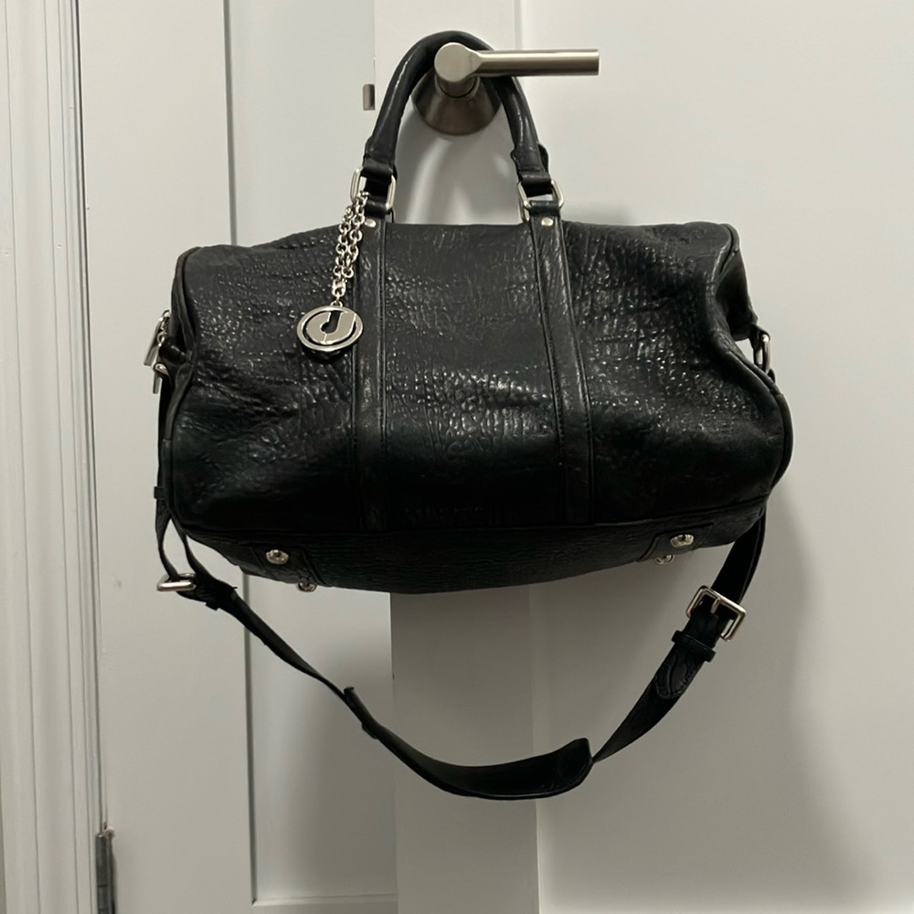 Vintage Charles Jourdan Sierra Leather Satchel Bag